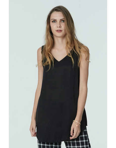 Biscotti Revers Cami (Black)