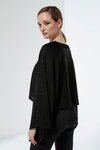 Effie Knit Top (Metallic Black)