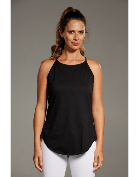 T Front Slip Tank (Black)