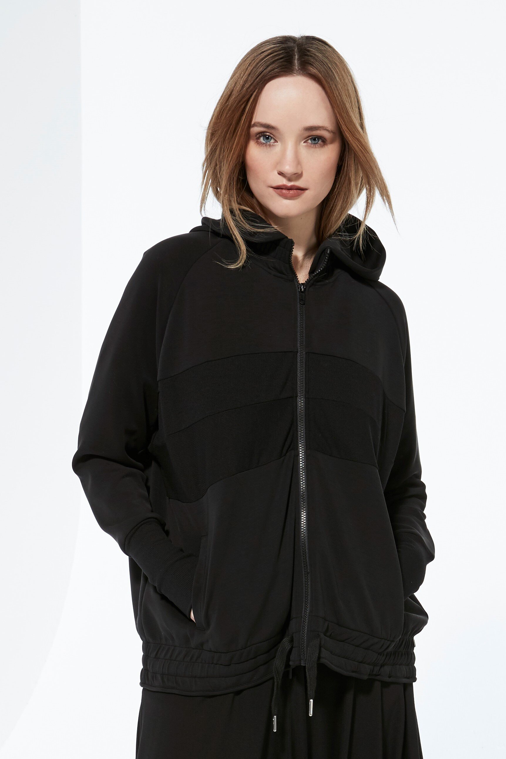 Naya Hooded Jacket (Black) - Labels-Design Nation : Just Looking ...