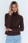 Keely Jumper (Chocolate)