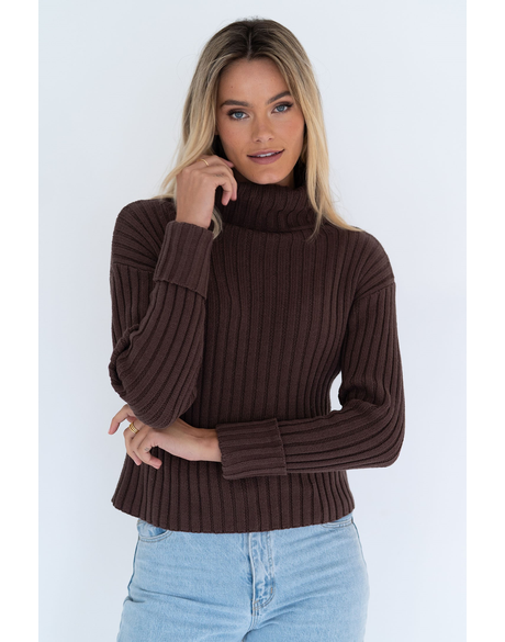 Keely Jumper (Chocolate)