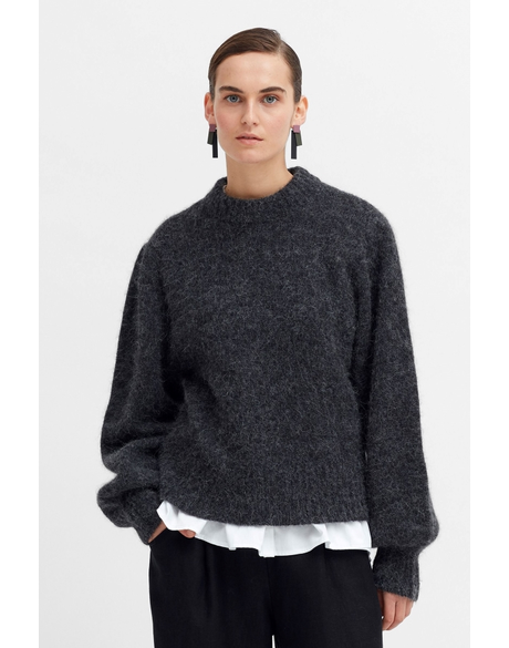 Spikkel Sweater (Charcoal Melange)