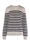 Jessica Stripe Sweater (Linen/French Navy)