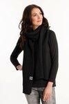 Knitted Scarf (Black)