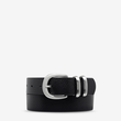 Let it Be Belt (Black/Silver)