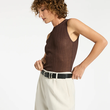 Let it Be Belt (Black/Silver)