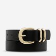 Let it Be Belt (Black/Gold)