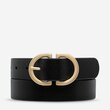 In Reverse Belt (Black/Gold)