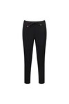 7/8 Length Elastic Waist Pant (Black)