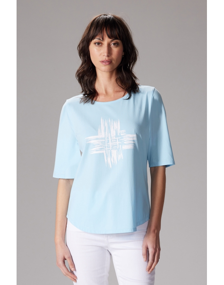 AVIO TEE - SKY BLUE