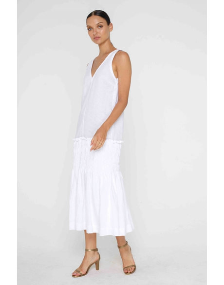 Natural Beauty Dress (White)