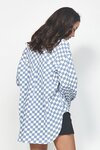Checkerboard Shirt (Blue)