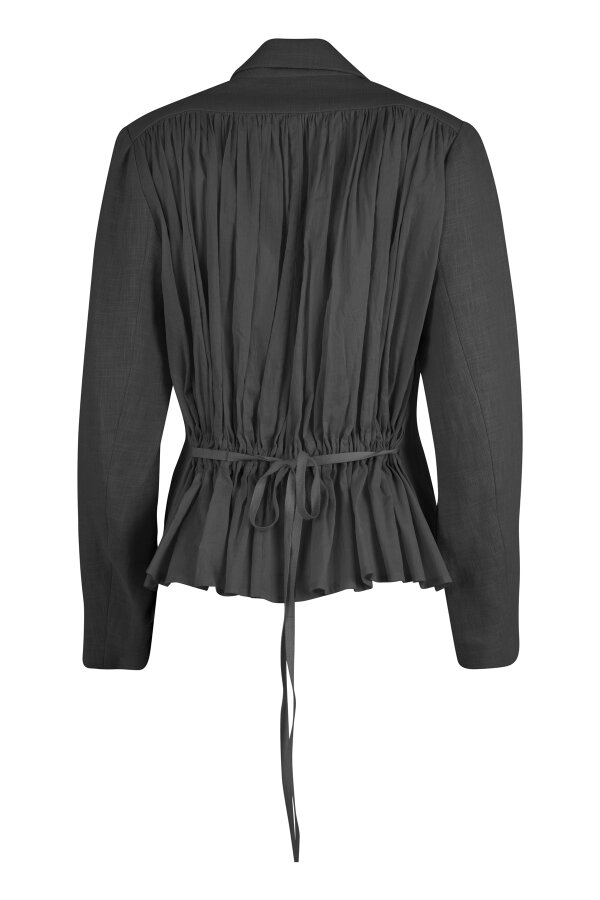 Tie Breaker Jacket (Black) Jackets / Coats Just Looking Trelise