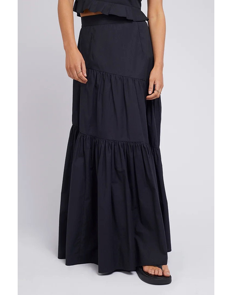 Eleanor Maxi Skirt (Black)