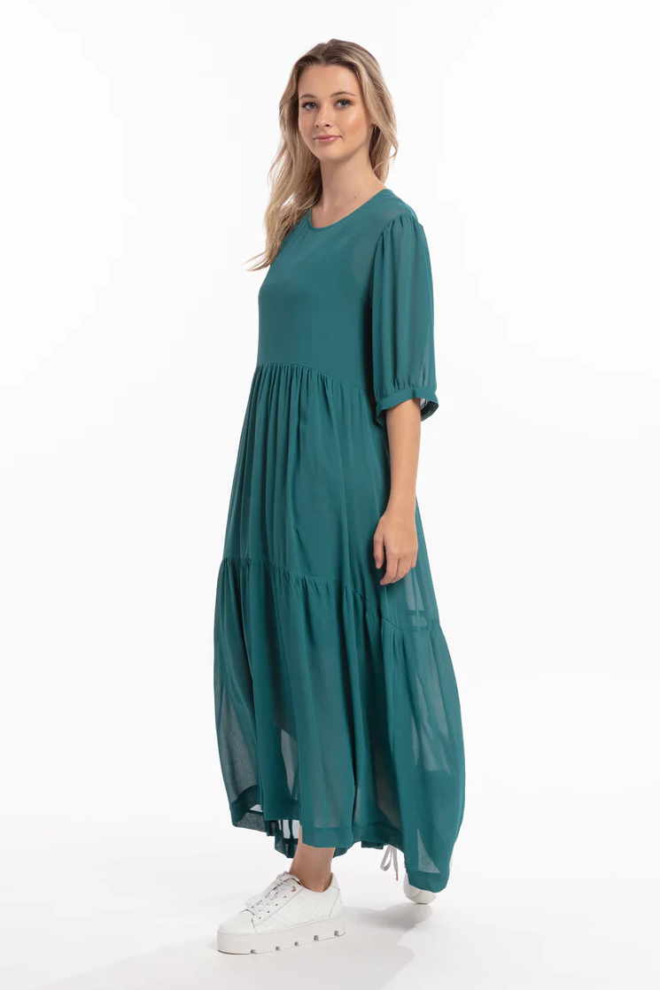 Joy Dress (Teal) Dresses Just Looking X Lab S22