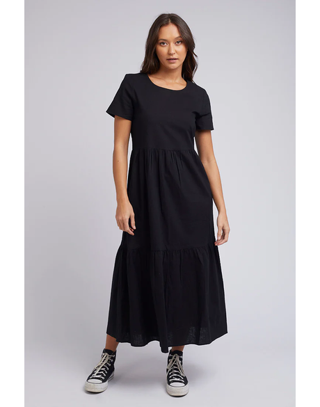 Stella Midi Dress (Black) - Labels-Silent Theory : Just Looking ...