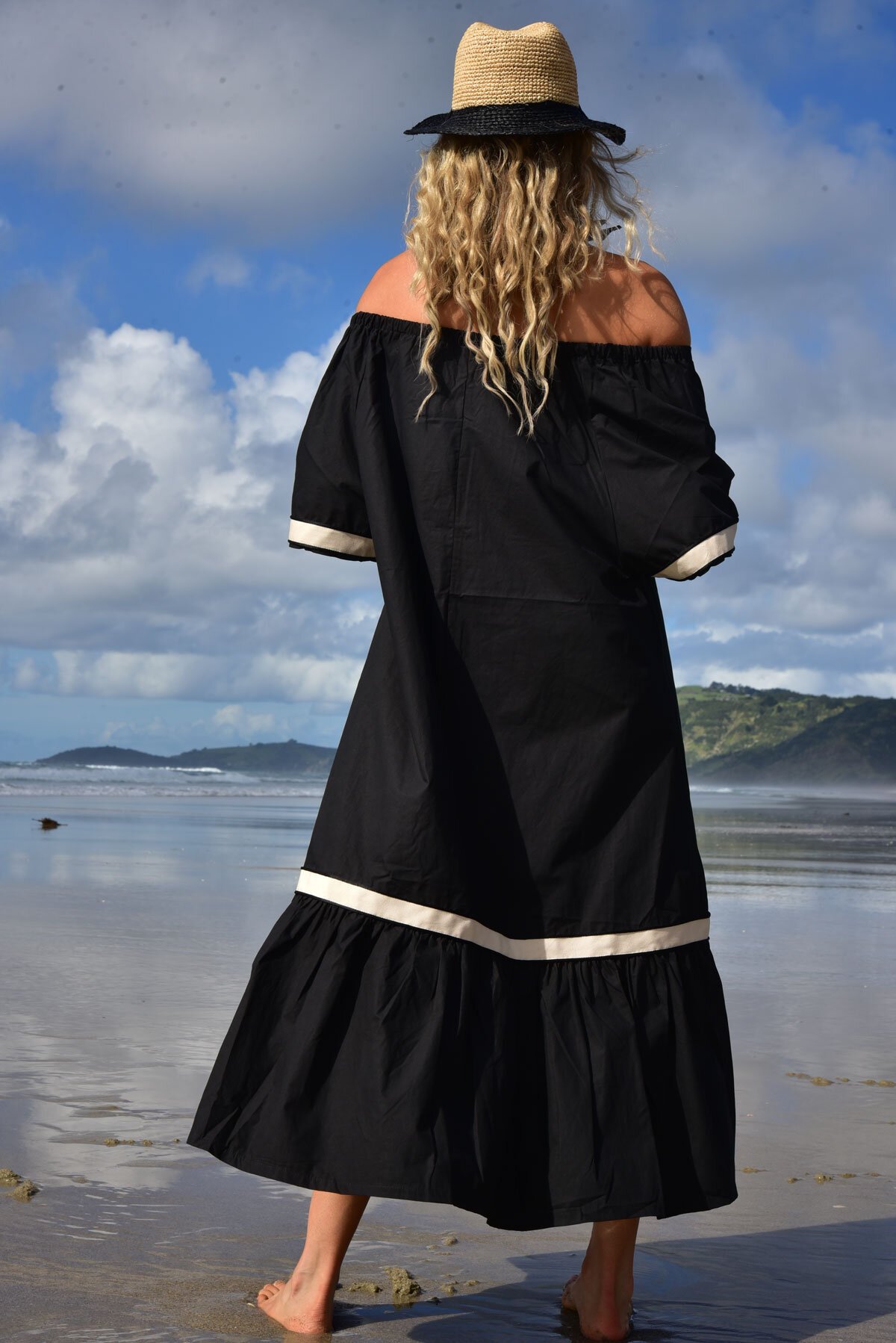 Robe Longue Solar Femme Taille L - Bleue Sans Manches - Neuf Avec étiquettes