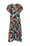 Lily Pily Midi Dress (Navy Multi)