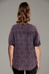 Milan S/S Shirred Top (Floral Ditsy)