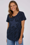 Wild Side Tee (Navy)