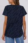 Wild Side Tee (Navy)