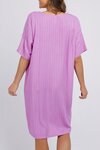 Kendra Relaxed Shift Dress (Violet Bloom)