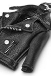 Leather Jacket Keyring