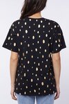 Remi Spot Tee (Black)
