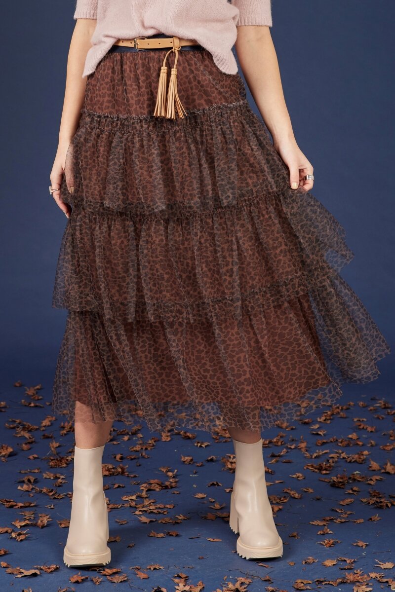 Off by Heart Shirred Skirt - Blush