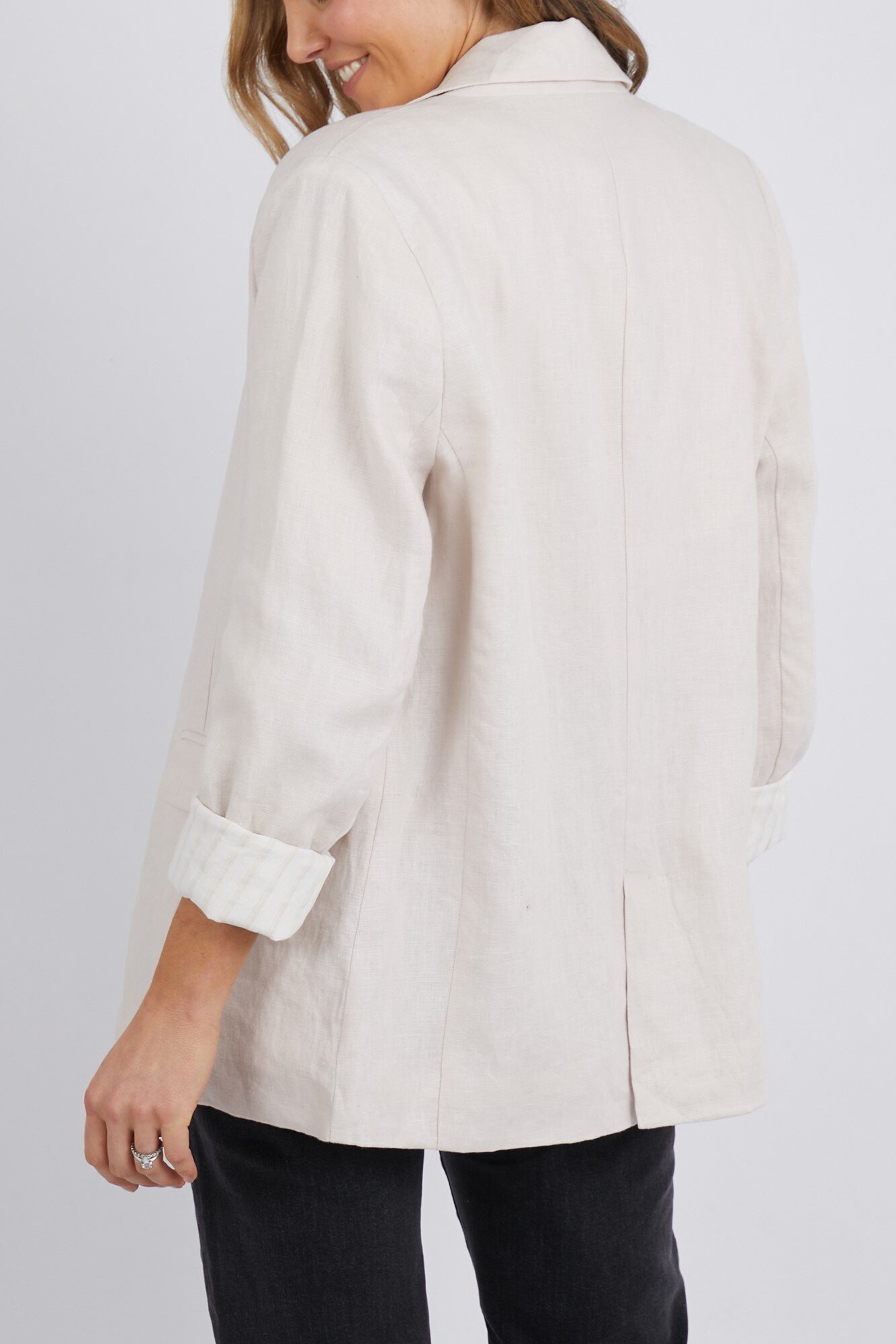 Millie Blazer (Oatmeal) Jackets / Coats Just Looking Elm W23