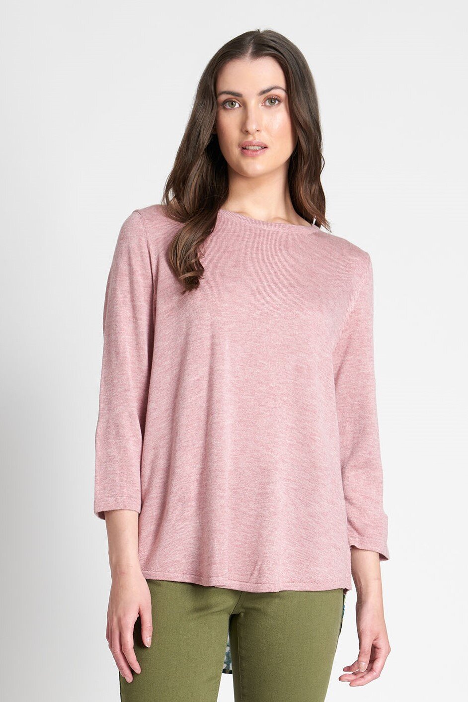 Bluesa Cami Top in Ditsy Rose Schwarz