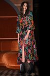 Mixing All The Boxes Dress (Black Floral)
