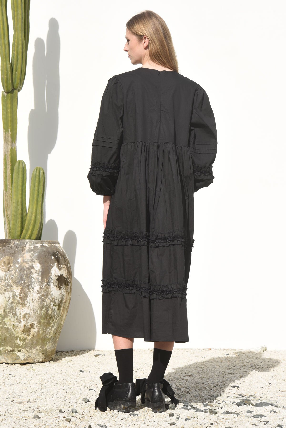 Frill Me In Dress (Black) Dresses Just Looking Trelise Cooper W23