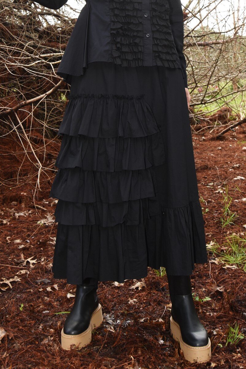 Fresh Spin Skirt (Black) Skirts Just Looking Trelise Cooper W23