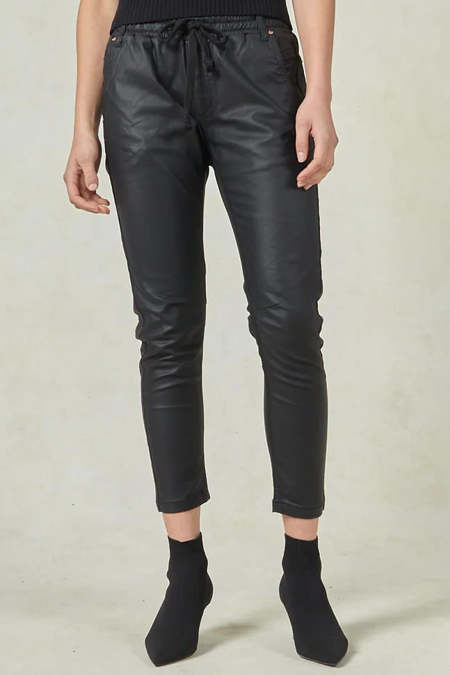 Active Coated Jeans (Coated Black) - Labels-Dri Coper : Just Looking - Dricoper  W23