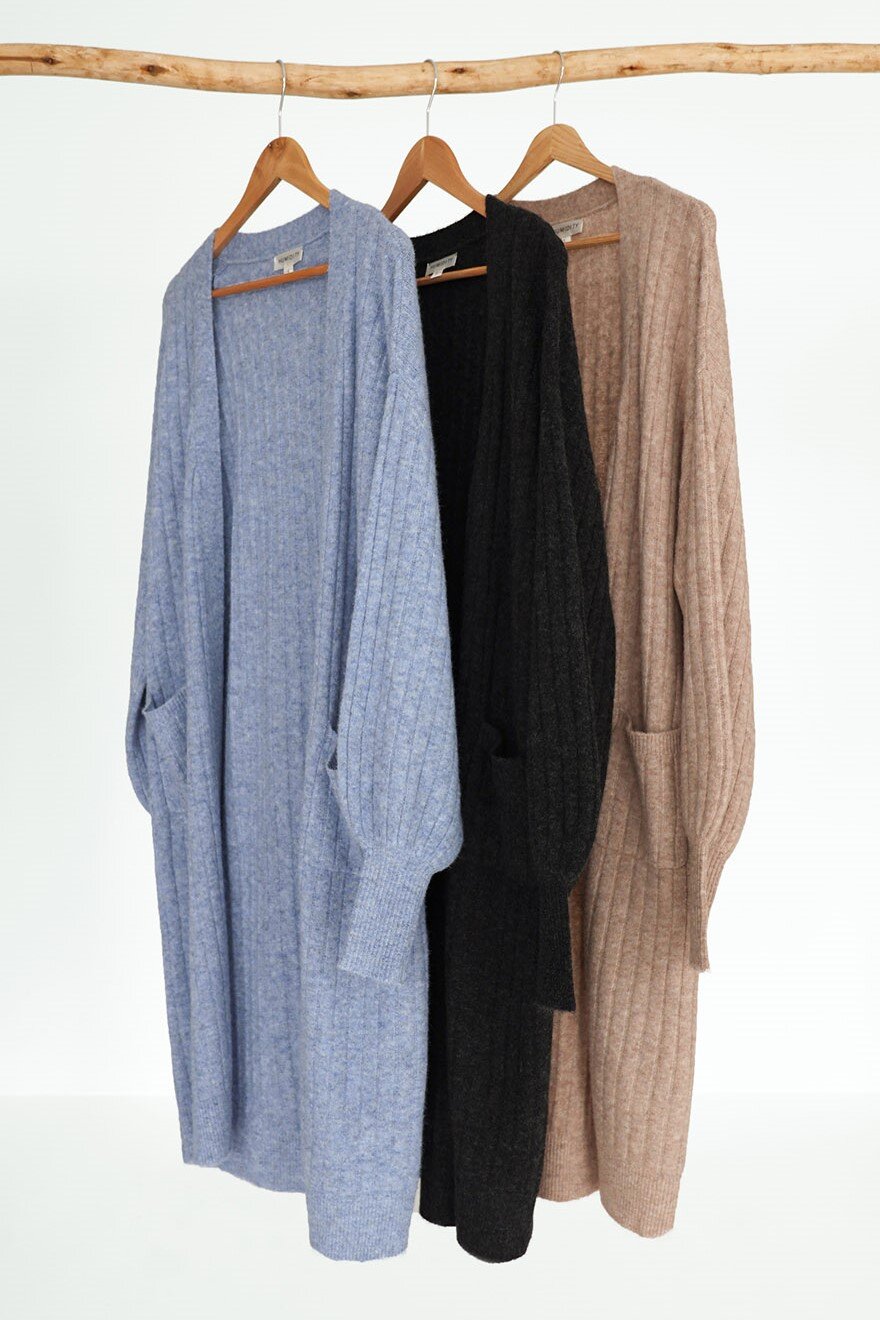 Evie Cardi in Charcoal Evie Cardi in Charcoal
