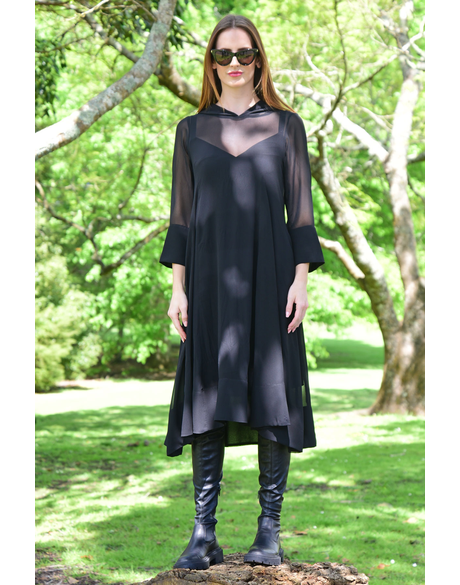 Soft Serve Dress (Black)