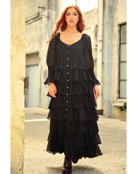 Layer Of The Day Dress (Black)