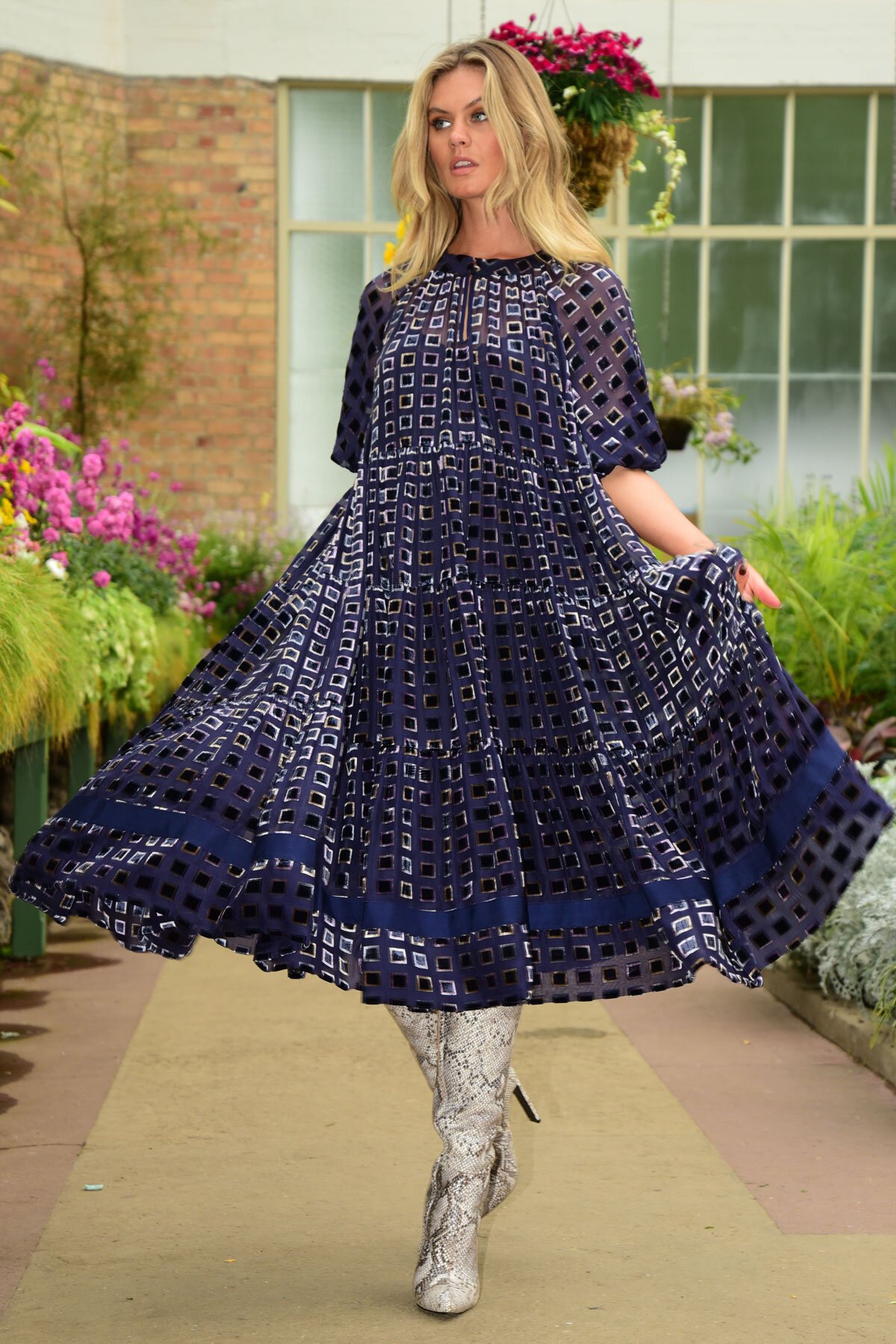 The Frill Of The Future Dress (Blue) - Dresses : Just Looking - Trelise  Cooper W23 SALE 25%