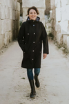 Rach Long-Lined Soft Shell Coat (Black)