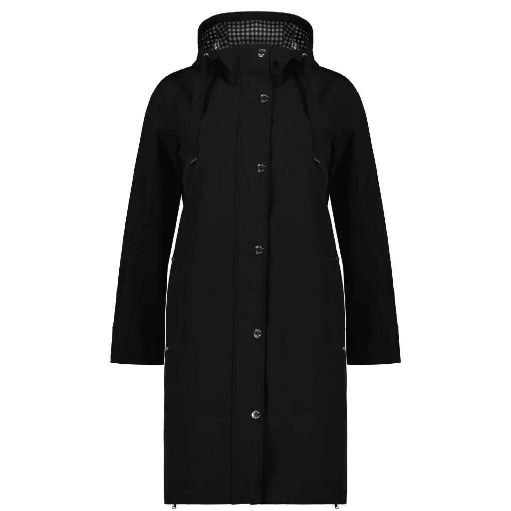 Rach Long-Lined Soft Shell Coat (Black) - Labels-Moke : Just Looking ...