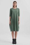 Diagonal Seam Dress (Lilypad)
