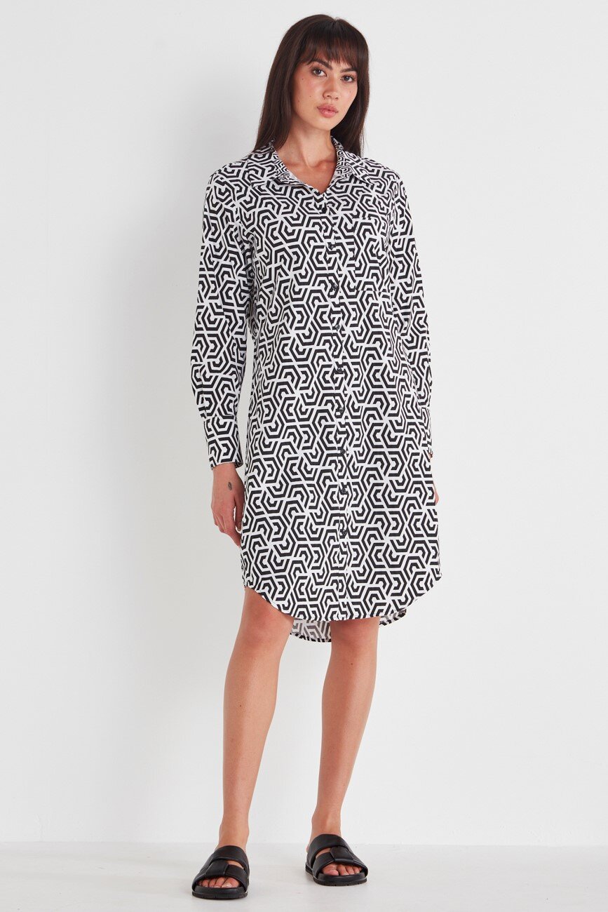 Acrobat Cosmo Dress (Print) - Dresses : Just Looking - Verge S23 SALES23