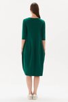 Diagonal Seam Dress (Emerald)