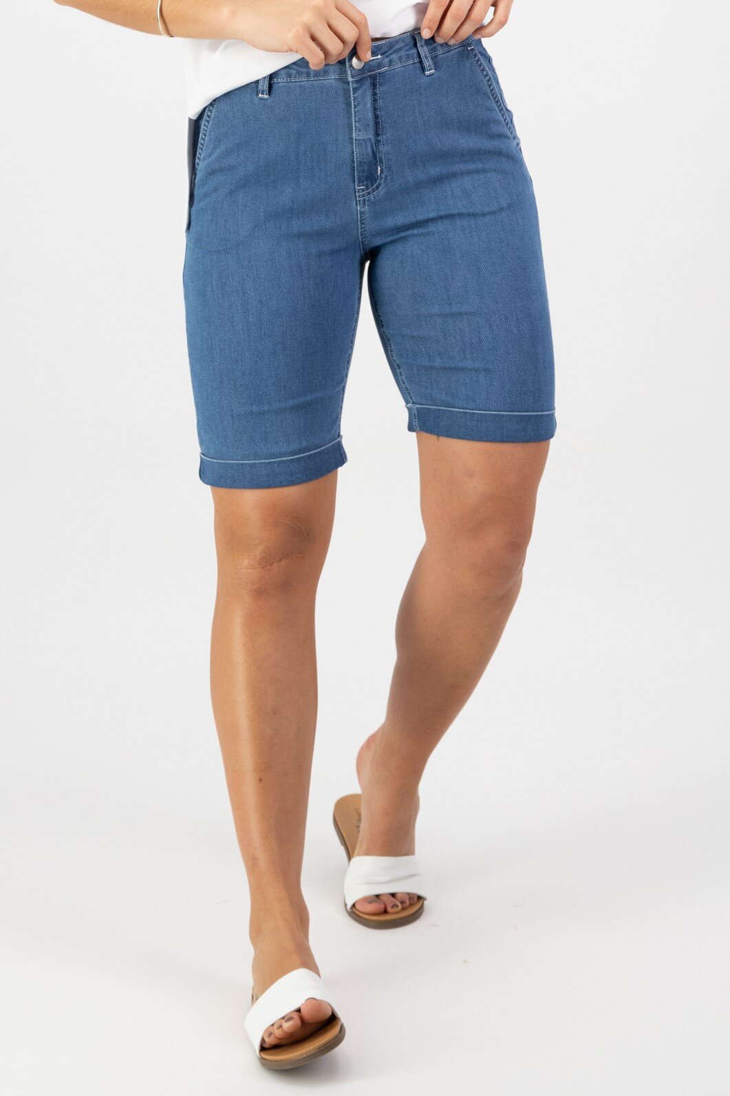Vassalli Denim Short