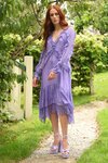 Frill At Ease Dress (Lilac)