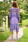 Frill At Ease Dress (Lilac)