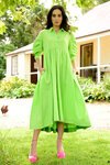Holiday Romance Dress (Lime)