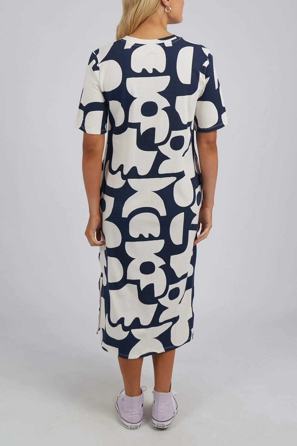 ELM MISTY DRESS (Navy A) main image 1